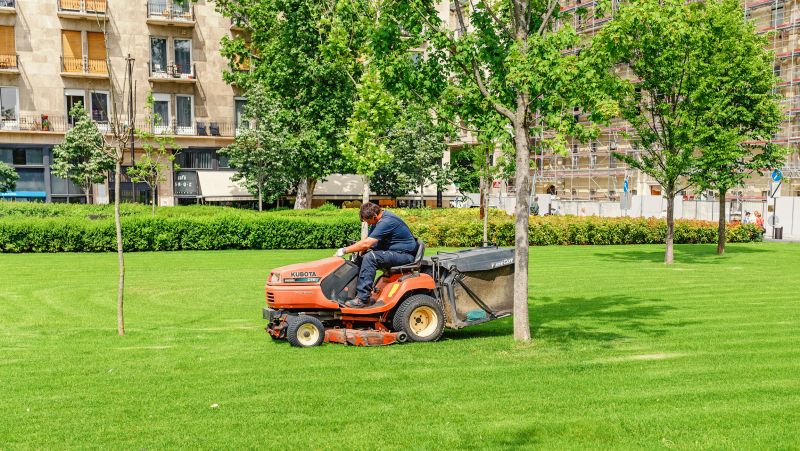 Industrial Lawn Mowing